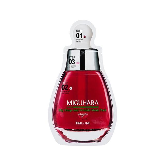 MIGUHARA - Big 3 Step Anti-Wrinkle Mask Pack Origin 1.7ml + 25ml + 2ml