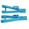 2pcs RC Suspension Arm Aluminum Alloy DIY Upgrade Front and Rear Lower Swing Arm for JLB 1 10 TruckBlue