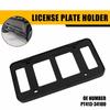 Preto Para 2007-2013 Toyota Tundra Suporte da Placa Dianteira PT413-34100 EXV