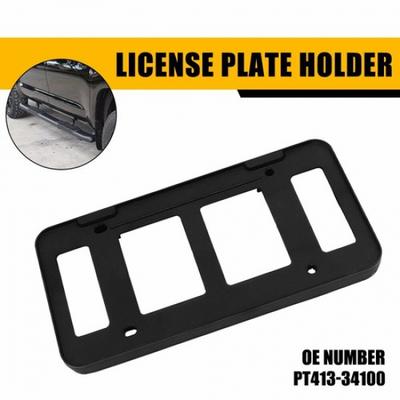 Black For 2007-2013 Toyota Tundra Front License Plate Bracket PT413-34100 EXV