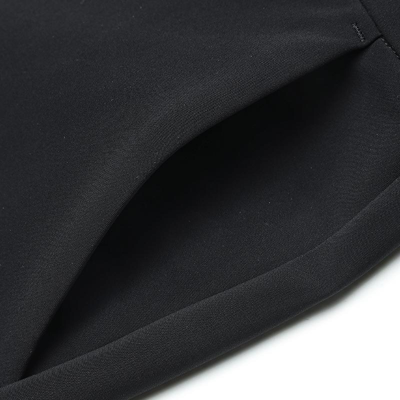 New FILA Golf Series Knitted Sweatpants Women's Pitch Black A11W445602FBK