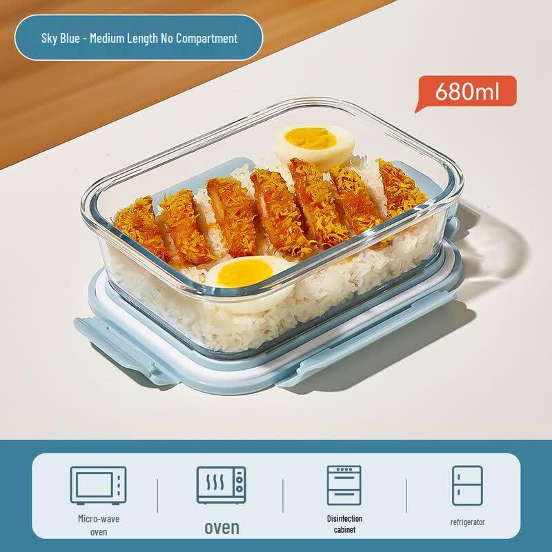 MOZHOU Glass Food Storage Container