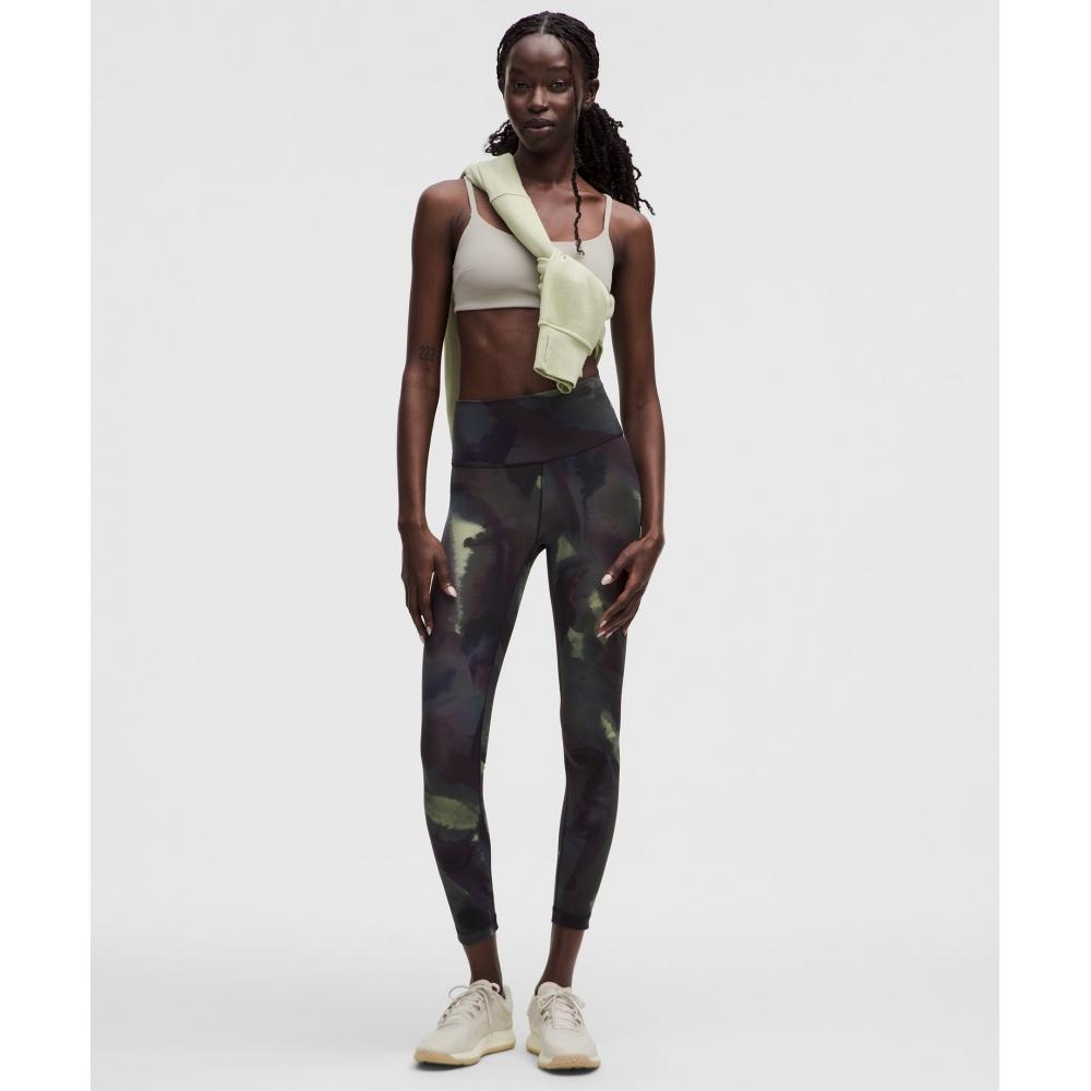 Lululemon Wunder Train High Rise Tight 25  Ink Islands Burnside Multi