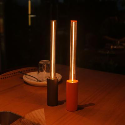 LED Night Lamp Soft Warm Glow Flicker Free Dimmable Rechargeable Cordless Battery Operated Light Bedside Lamp