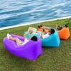Portable Folding Camping Inflatable Sofa Portable Outdoor Inflatable Lounger Comfortable Outdoor Furniture Camping Air Mattress