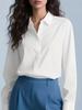 Women's Professional Hidden Placket Button Work Shirt - Office Wear European & American Style