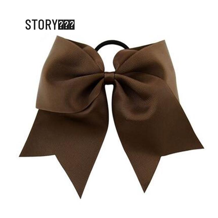 8-Inch Pinwheel Bow Hairband for Girls - European & American Style Hair Tie