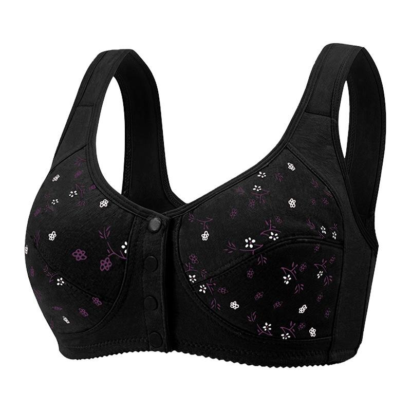 Women Wirefree Tank Style Bras Front Closure Bralette Female Confortable Breathable Underwear Large Bust Cup Underwear L-5XL