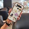 Cute Protective Phone Case For LG K51/Reflect/L555DL Waterproof Anti-dust Back Cover Cartoon Fashion Design Durable TPU