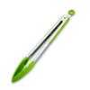 12" High-Temp Silicone Non-Slip Food Tongs: Ideal for Bread, Steak, and Barbecue.