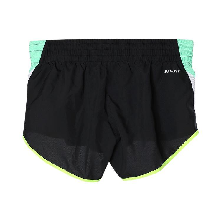 Nike Dri-Fit Quick-Dry Comfortable Three-Quarter Casual Shorts Women Shorts Black Green 588625-011