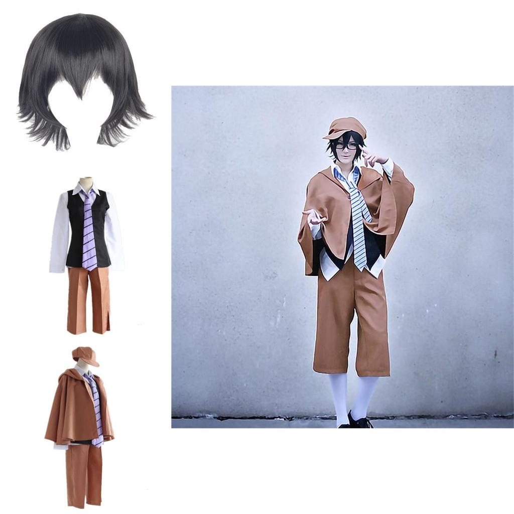 Bungo Stray Dogs Ranpo Edogawa Detective Uniform Cosplay Costume With Exquisite Workmanship