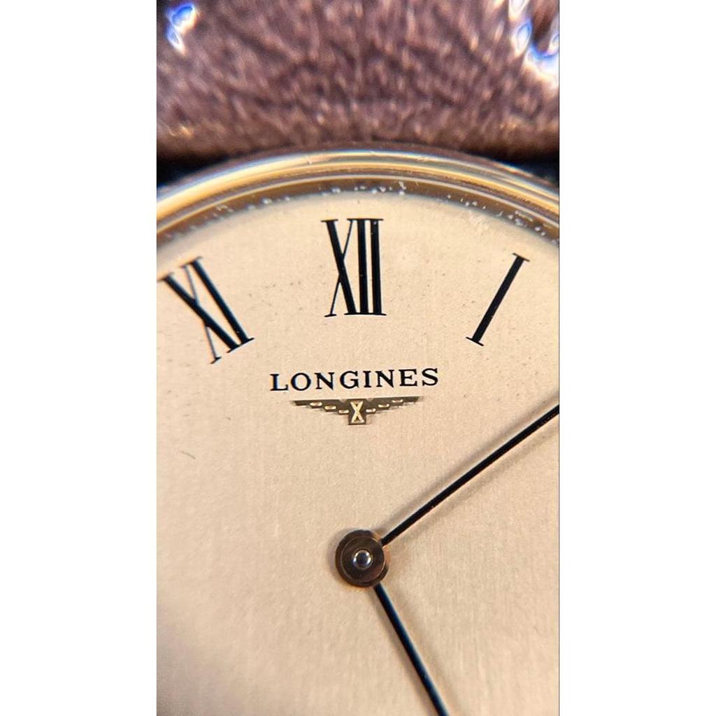 Used LONGINES Longines manual winding watch cal847 thin 2-hand dress watch working item
