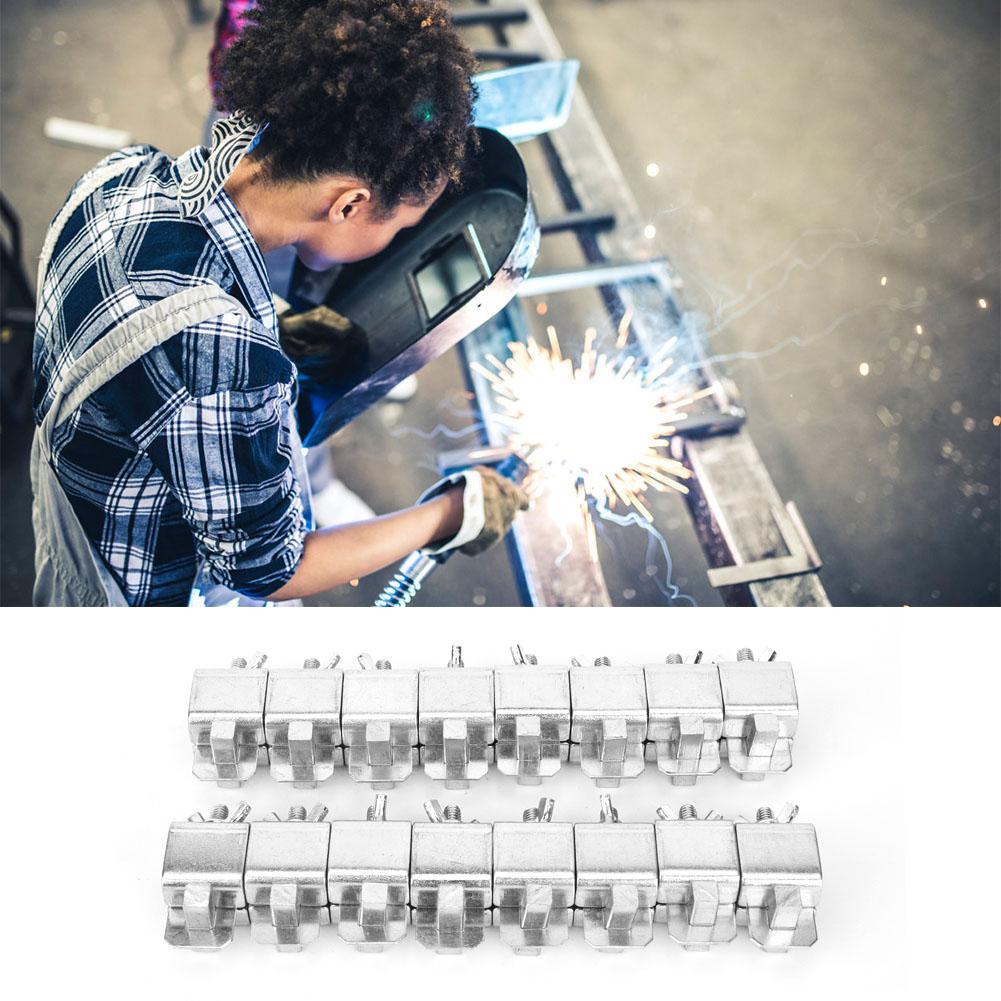 16pcs Butt Welding Clamps for Sheet Metal Auto Car Truck Door Skin Panel