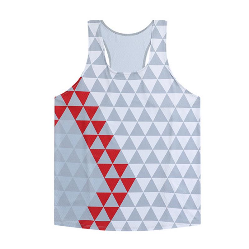 Men's Quick-Dry Breathable Running Vest for Track & Marathon Training - European Size