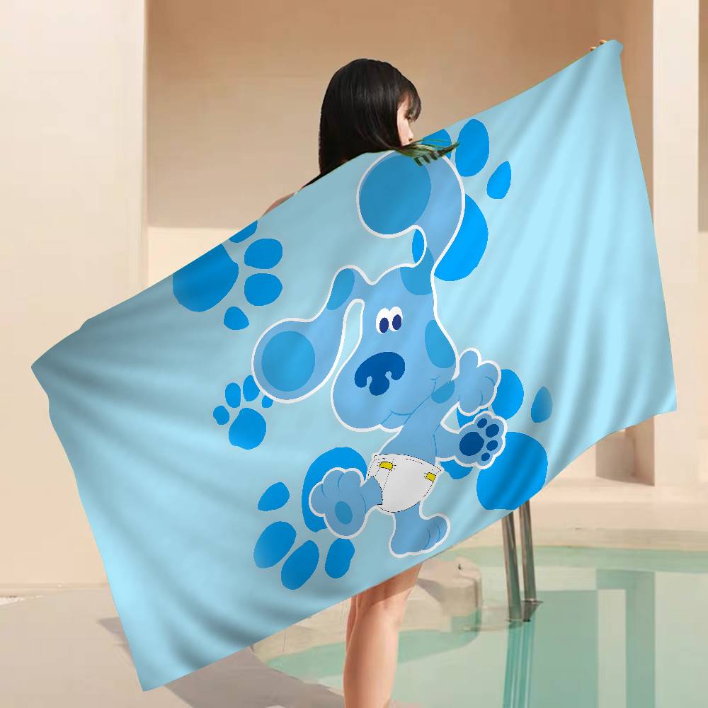 Blue Clues Big Microfiber Beach Towels Quick Dry Towel Sand Beach Towels Pool Towel for Travel Swim Pool Yoga
