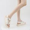 New Chinese Sandals Women's National Style Versatile Small Fragrant Style 2025 Summer New High-end Flat Casual Sandals Women