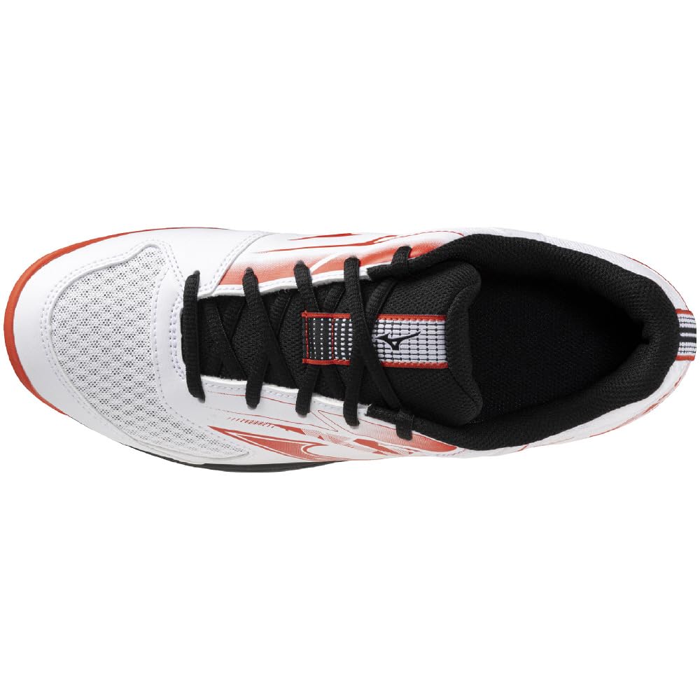 Badmintonschuhe Sky Blaster 4 Turnhalle Leichtgewichtige Dämpfung Einstieg Anfänger Weiß x Rot x Schwarz cm 3E [Mizuno] 26.5