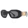 VerSace Dark Grey Irregular Men S SunglaSSeS Ve4425u Gb1 87 54