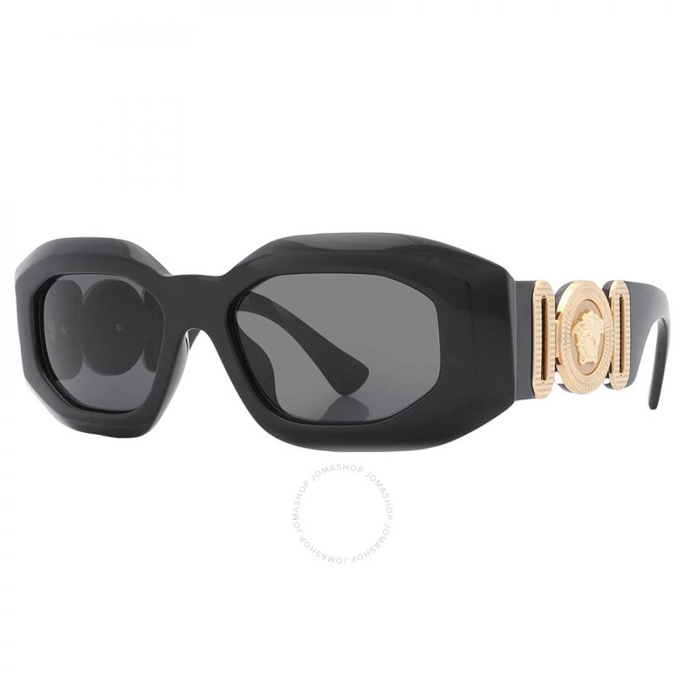 VerSace Dark Grey Irregular Men S SunglaSSeS Ve4425u Gb1 87 54
