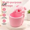 Cute Pig Storage Organizer 3D Printed Shaped Pen Cartoon Piggy Pot Holder Large Capacity Pencil Holder Makeup Brush Organizer