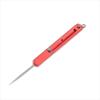 Push-pull Titanium Toothpicks Telescopic Fruit Toothpick Portable Metal Toothpick  Outdoor Picnic