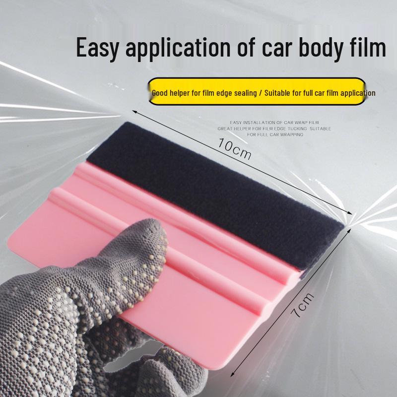 Car Film Tool Set: Includes Scraper, Blade Cutter, Paper Cutter, Gap Sealer, Edge Sealer, and Seam Scraper.