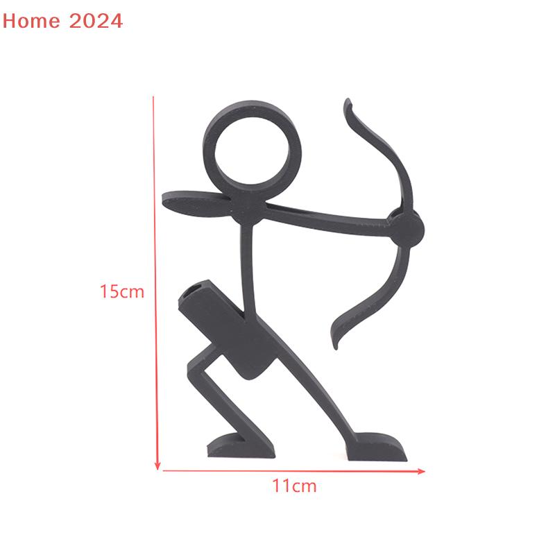 3D Printed Stick Figure Pencil Holders Pen Stands Pen Containers Desktop Ornaments Stationery Desktop Sculptures Gifts