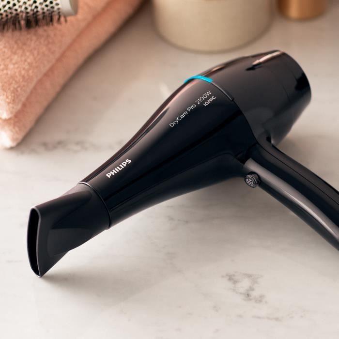 PHILIPS BHD272/00 Seche-cheveux DryCare Pro - 2100W - 6 combinaisons vitesse/température - ThermoProtect - Fonction ionique