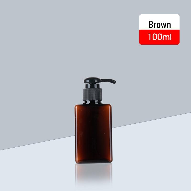 Travel Refill Pump Bottles for Lotion, Shower Gel, Shampoo, and Hand Sanitizer - Square Design, Empty and In Stock