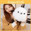White Sparrow Adorable Plushie Backpack Cartoon Toy Bag Girls Students Travel