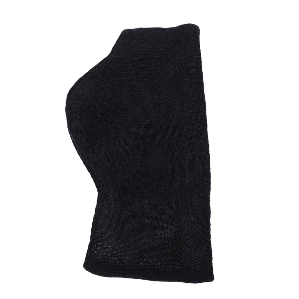 Sleeping Ear Cover Winter Warm Double Layer Noise Reducing Cozy Fleece Lined Ear Muffs for Sleeping Sports Black