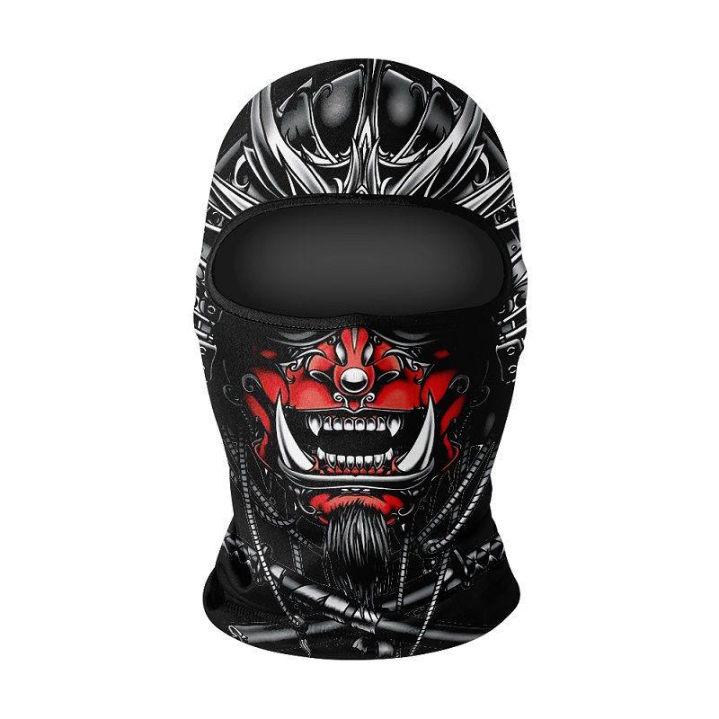 Unisex Ice Silk Breathable Motorcycle Face Mask for Summer Riding & Sun Protection