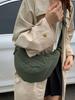 Sac à Bandoulière en Nylon Style Urbain Avec Fermeture Éclair Pour un Usage Quotidien Décontracté