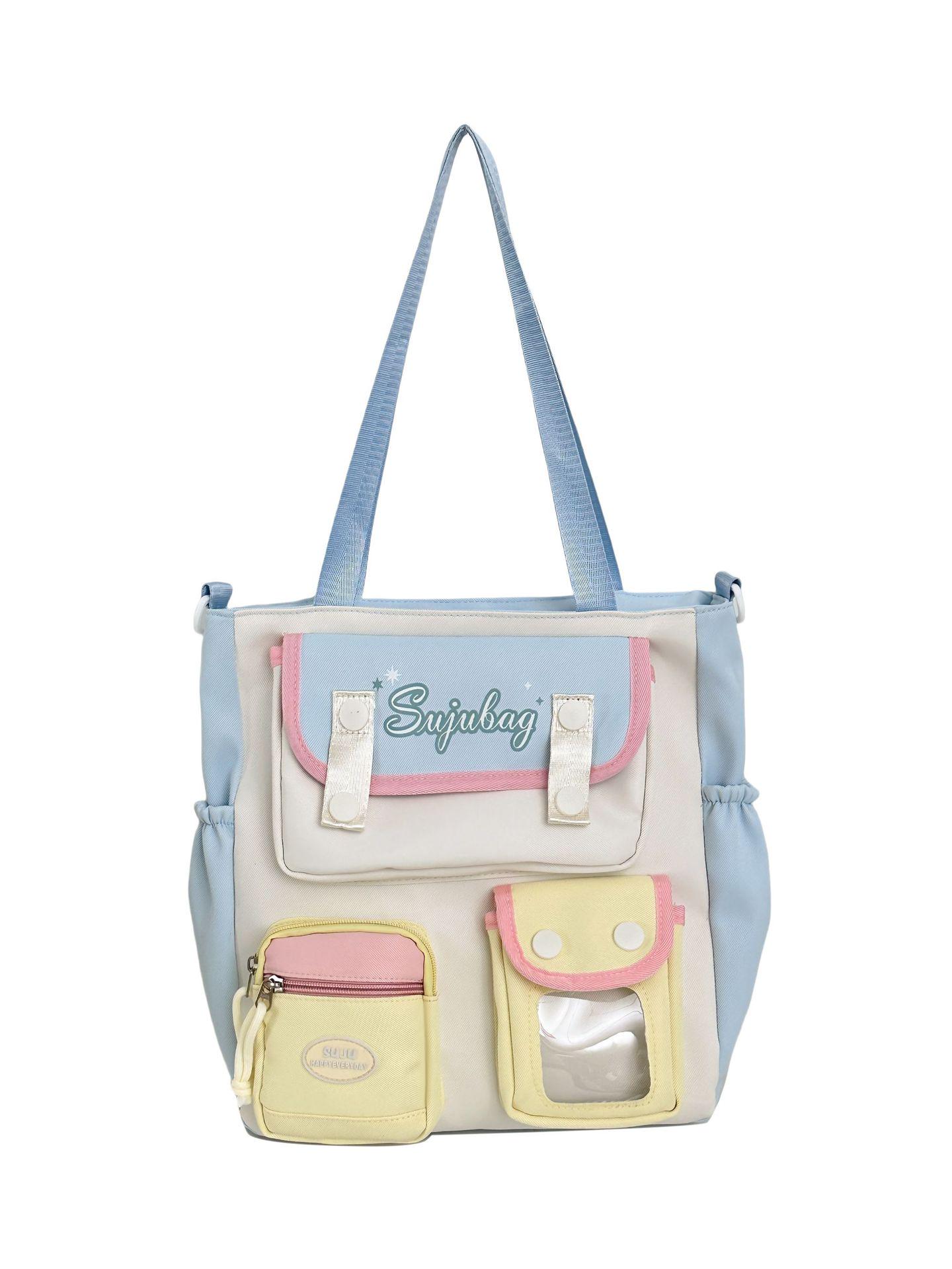 

Korean Style Large Capacity Student Handbag - 2025 Versatile Casual Shoulder Bag Single Bag