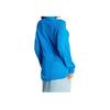 Adidas Blue Version Knit Sweater Solid Color Loose High Neck Pullover Long Sleeve Women sweater IL8535