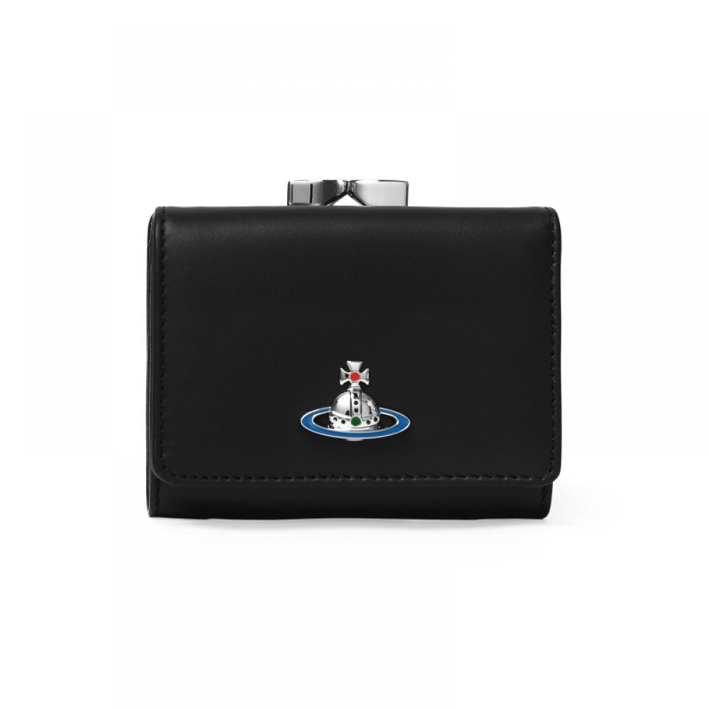 Vivienne Westwood 5115002kw L001l N403 Nappa Small Frame Bifold Wallet