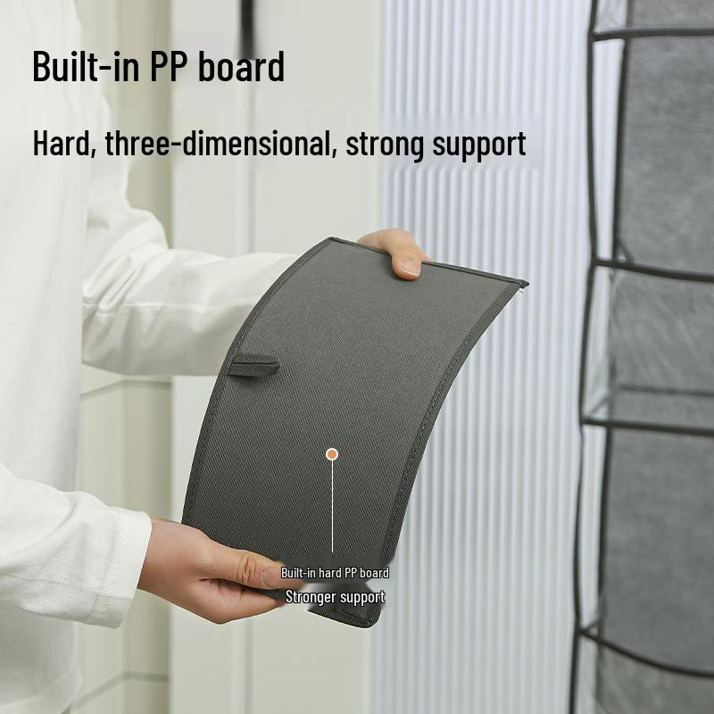 Wall-Mounted Fabric Hanging Organizer with Pockets - Essential Over-the-Door Storage for Dorms and Homes