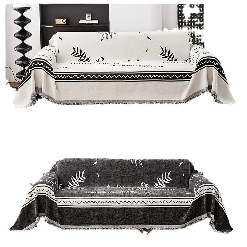 Nordic High-Grade Sofa Cover All-Inclusive Universal Cover Chenille Non-Slip Sofa Cover Four Seasons Universal Sofa Cover Cloth Cushion