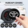 Car Annual Inspection Sticker For Hilux Prius Auris Corolla Camry Car Logo Stickers Car Wheel Center Hub Caps Decals