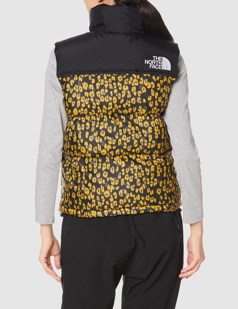 The North Face Brave Vest Leopard Print Size L Women's NDW92162,