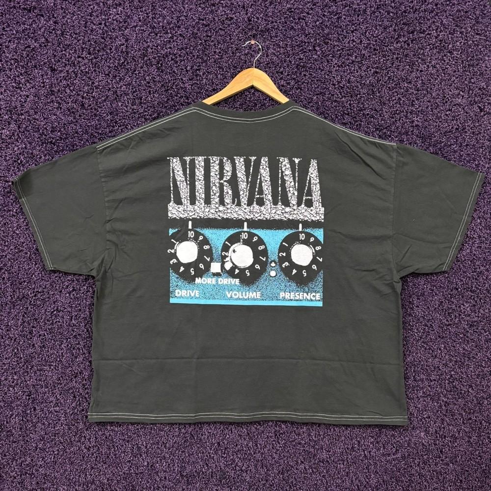 

Nirvana More Drive Oversized Rock TShirt Size 2XL Unisex T-Shirt M
