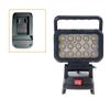 Convenient 15 LED Job Sites Light Foldable Design With Double USB Port Suitable 18V Battery Systems