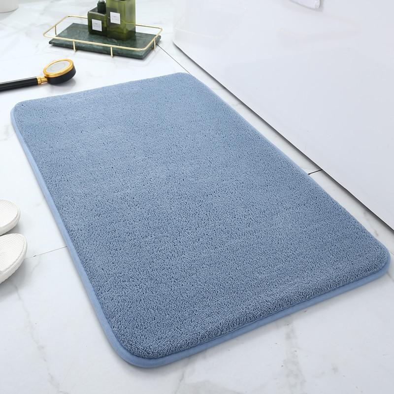 Cashmere Memory Foam Golvmatta Badrum Toalett Coral Velvet Absorberande matta Kök Vardagsrum Golvmatta