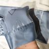 Women's Spring/Autumn Ice Silk Pajama Set - Long Sleeve, Long Pants, Cardigan, Sweet Homewear Style, Two-Piece.