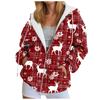 Fall Hoodies for Women Women's Sweatshirt Christmas Graphic Hoodies Casual Long Sleeve Loose Pullover Tops With Ladies Fall Tops