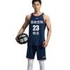 Li Ning Professional Basketball Collection Basketball Suit Men's Blue YATT113-2