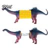Eco-friendly Corn Fork Skewers with Holder Printed 3D Dinosaur Cob Fork Creative Stainless Shaped Holder Steel Forks Funny BBQ