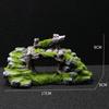 Resin Simulation Moss Rockery Fish Tank Aquarium Decor Landscape Ornament Craft