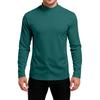 Men's Slim-Fit Casual  Neck Knit Long Sleeve Base Layer Top